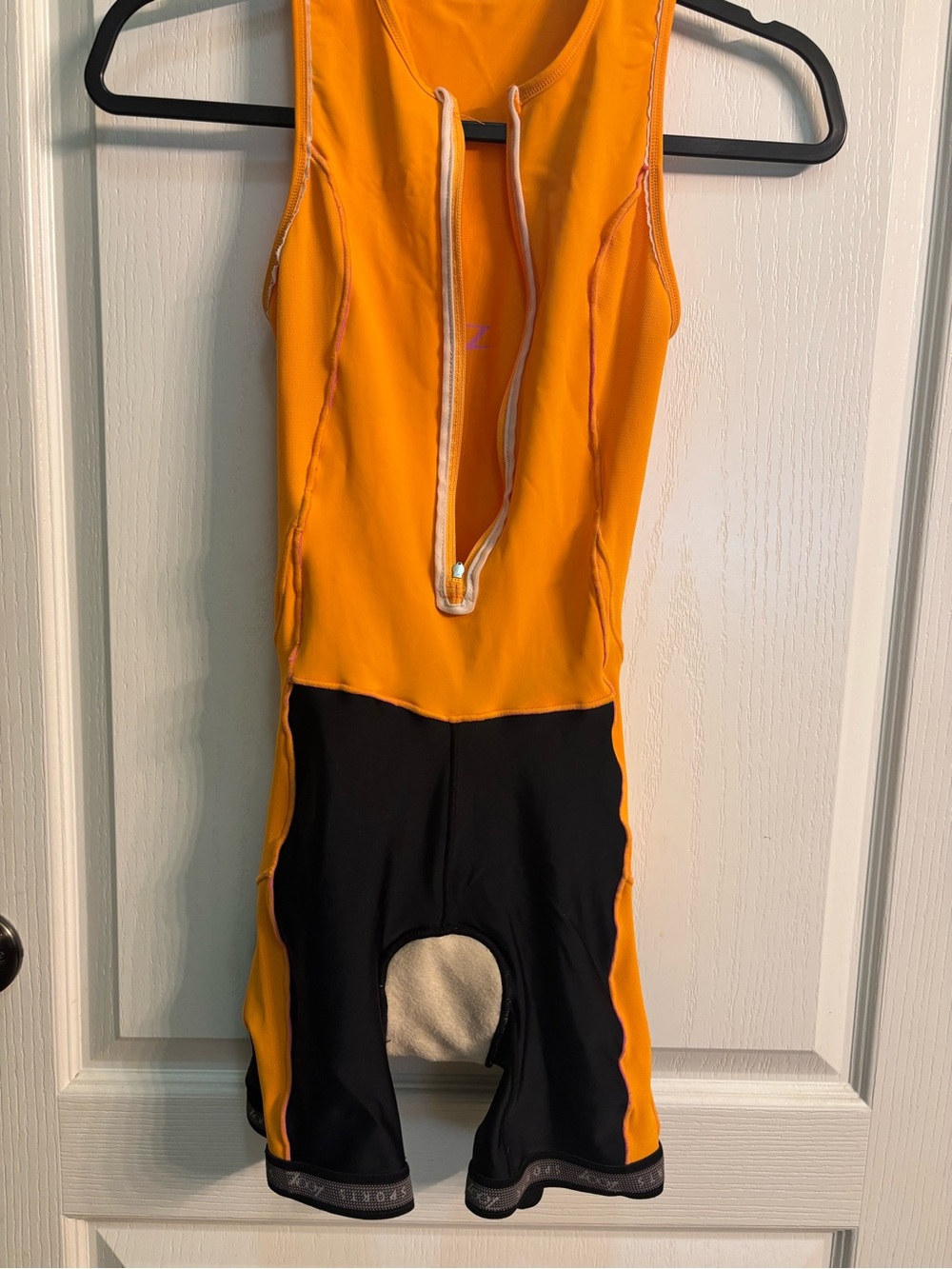 Zoot Women's Orange and Black Tri Suit - Picture 5 of 11